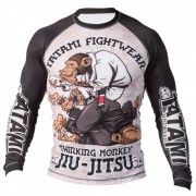 Tatami 13052 Рашгард длинный рукав Tatami Thinking monkey Rash Guard фото
